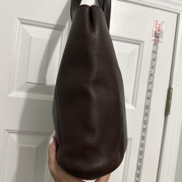 Coach L8E 4181 Lexington women's shoulder bag. Black vintage 90s - Picture 7 of 14